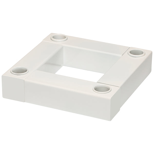 TOGETHER Kerzenhalter – Modularer Stabkerzenhalter mit Magneten, Weiß