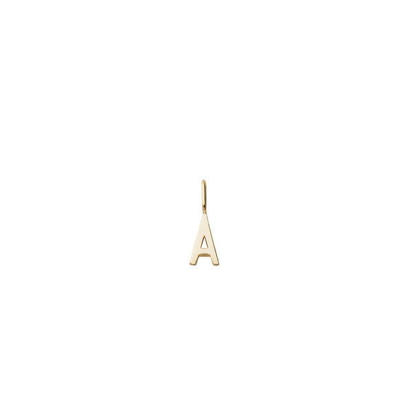Archetype Anhänger 6mm A-Z (18k vergoldetes Silber)