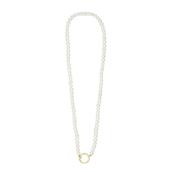 Pearl Charm Lock Chain von Design Letters
