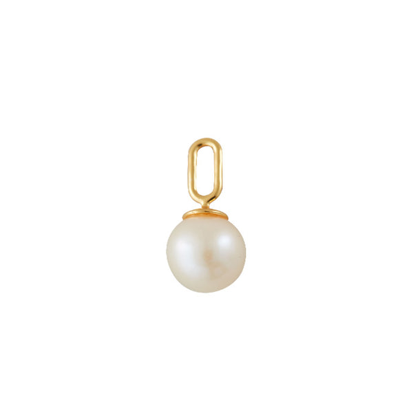 Pearl Drop Charm 8mm
