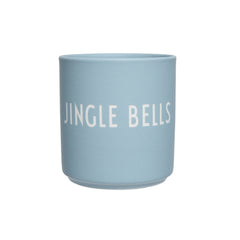 Lieblingsbecher – Weihnachtstasse, Porzellan, Hellblau, JINGLE BELLS