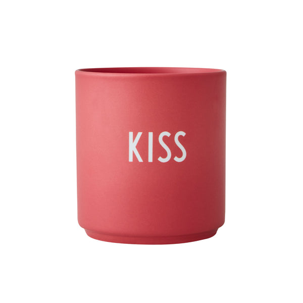 Lieblingsbecher – Tasse mit Liebes-Statement, Porzellan, Rosé, LOVE
