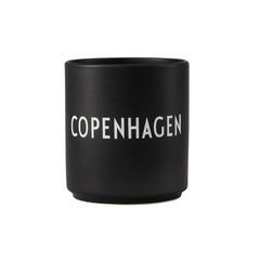 Lieblingsbecher – Städtetasse, Porzellan, Schwarz, COPENHAGEN