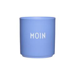 Lieblingsbecher – Gute-Laune-Tasse, Porzellan, Himmelblau, MOIN