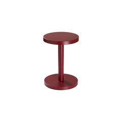 STORD Hocker & Beistelltisch – Klein 45 cm, Burgunderrot