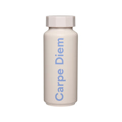 Thermoflasche – Pale Beige, Carpe Diem