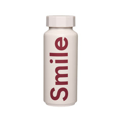 Thermoflasche – Pale Beige, Smile