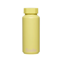 Thermoflasche – Gelb, Smile