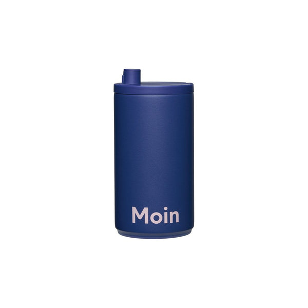 Reisebecher 350ml – Midnight Blue, Moin