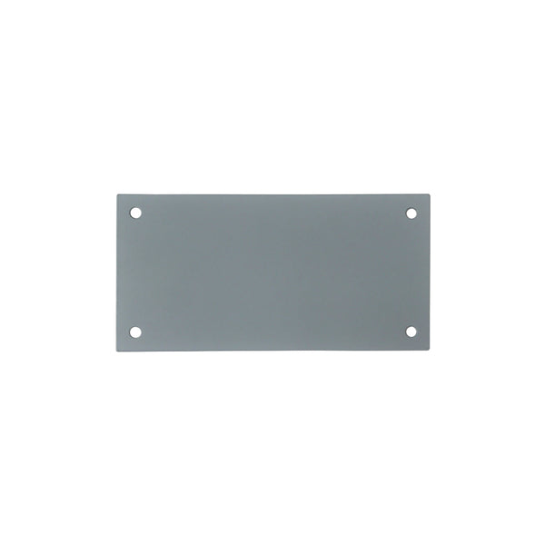 Mounting Plate 70 x 140 mm Grey