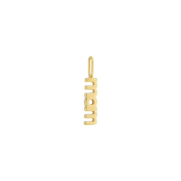 Vocabulary Charm MOM 18k vergoldet von Design Letters (Bild 1)
