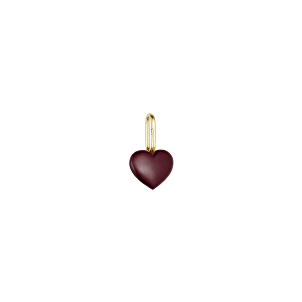 Close to my Heart. Enamel charm, vergoldet von Design Letters