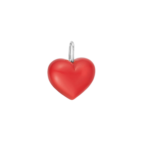 Mega Little Big Love charm, Silber