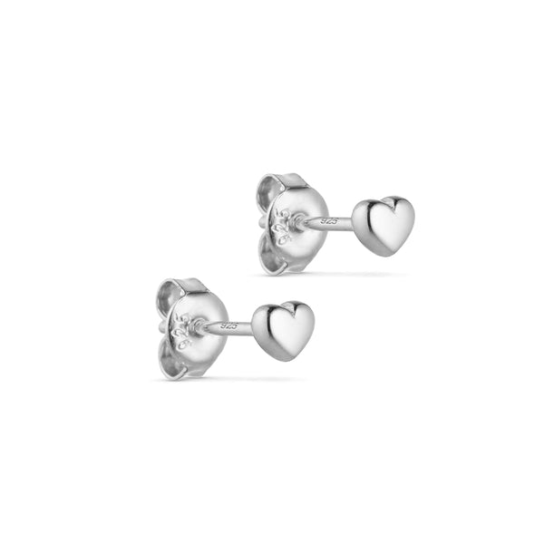 Little Big Love Earstuds (set of 2 pcs) - Silber