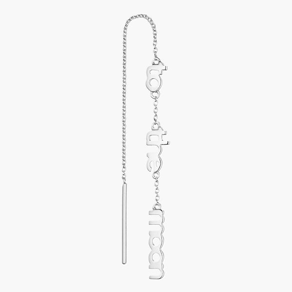 Vocabulary Ohrkette, Silber