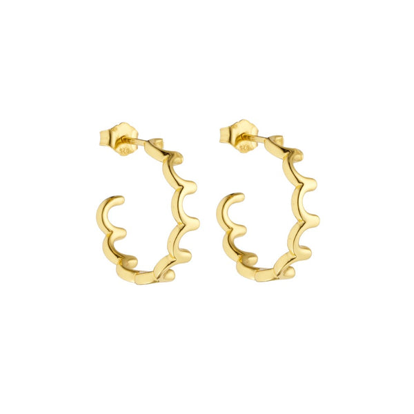 Lace Earring Creole (set of 2 pcs)