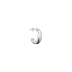 Chunky Rainbow Creole 8mm Silber (1 pcs)