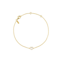 Pearl Little Big Love Armband, vergoldet