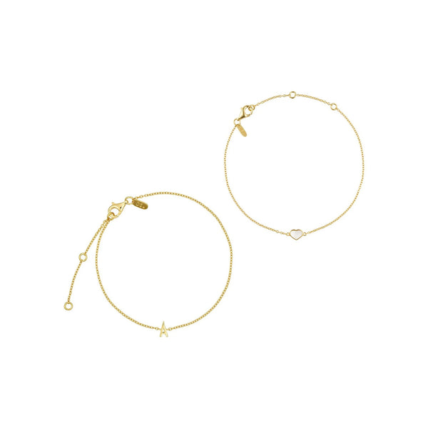 Set: Pearl Love & Initial – Design Letters