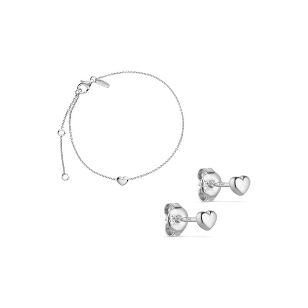 Set: Silver Love Wrist & Ear – Design Letters