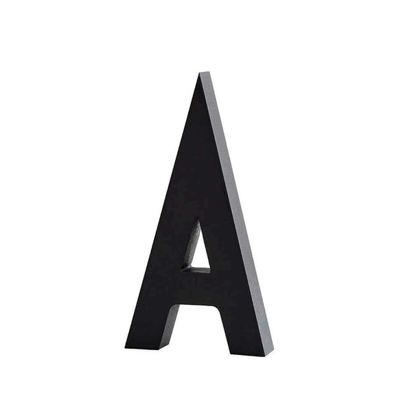 Alu Buchstaben 50mm – Schwarz von Design Letters