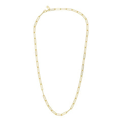 Chunky Square link chain large vergoldet
