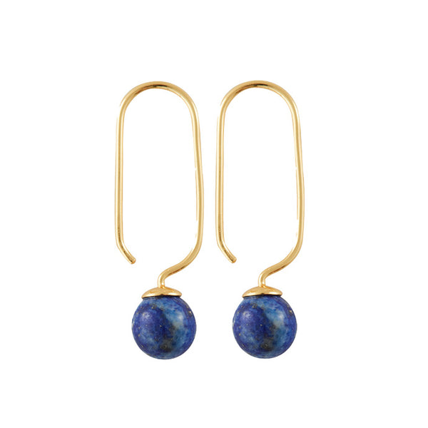 Stone Drop Ohrringe - 2er Set