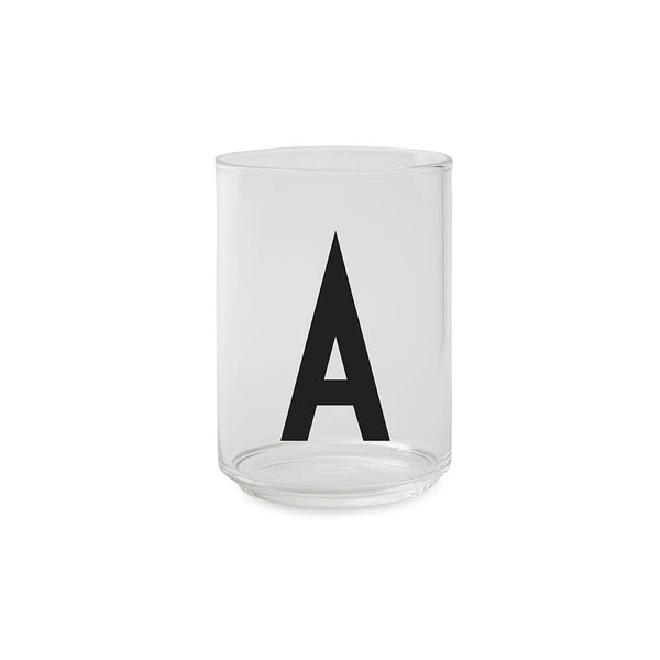 Trinkglass A-Z von Design Letters